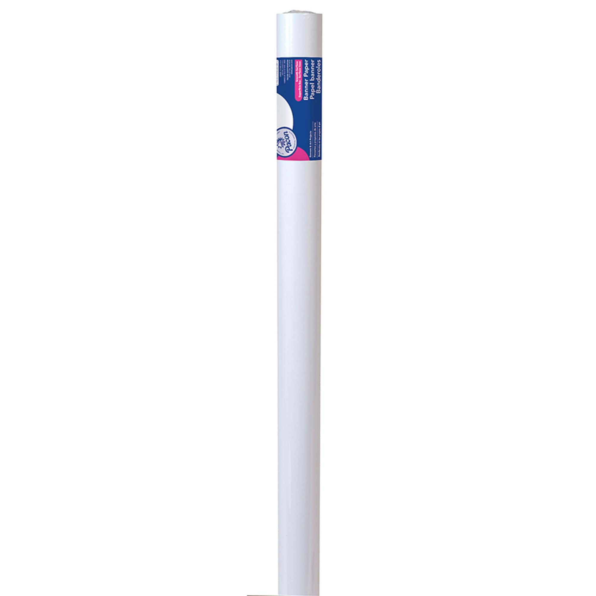Pacon® 36" x 75 ft White Banner Roll, 2 Pack